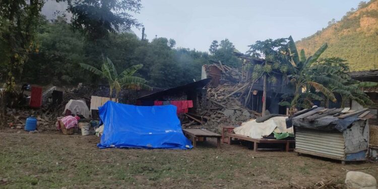 भूकम्प पीडित सुत्केरीको चिसोबाट मृत्यु