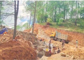 सरकारले भुक्तानी नदिँदा रोल्पाको तेस्रो नाका होलेरी-ग्वारखोला सडक कालोपत्रे अल्पत्र