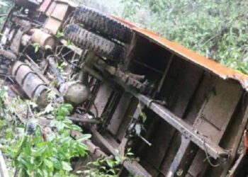 अर्घाखाँचीमा ट्रक दुर्घटनामा दुई जनाको मृत्यु