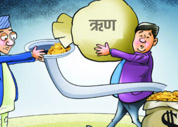 नेपालले तिर्न बाँकी कुल सार्वजनिक ऋण २४ खर्ब ३४ अर्ब नाघ्यो