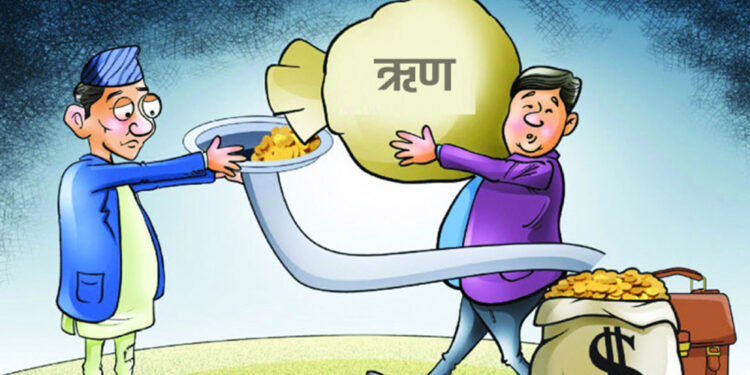 नेपालले तिर्न बाँकी कुल सार्वजनिक ऋण २४ खर्ब ३४ अर्ब नाघ्यो