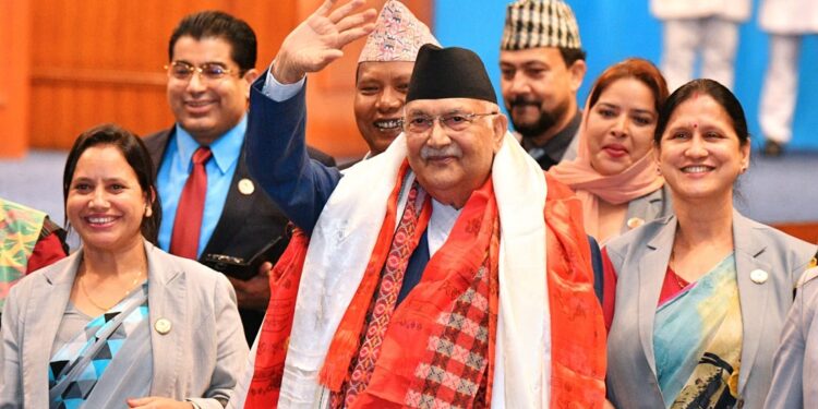 प्रधानमन्त्री ओलीलाई दुई तिहाइ मत, यी हुन् पक्ष –विपक्ष र तटस्थ दल