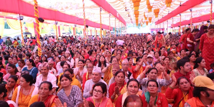 पशुपतिमा सञ्चालित विशेष कोटीहोम महायज्ञमा उत्साहजन सहभागिता, पहिलो दिनमै पाँच हजार बढी भक्तजनको सहभागिता
