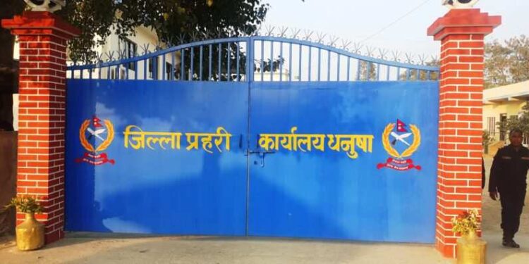 धनुषा प्रहरी हिरासत कक्षको भेन्टिलेसन फोडेर फरार सबै थुनुवा पक्राउ