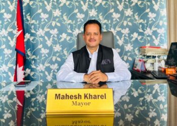 ३ बर्षको सेवासुविधा बापतको १५ लाख बाढी पहीरो प्रभावित पालिकालाई