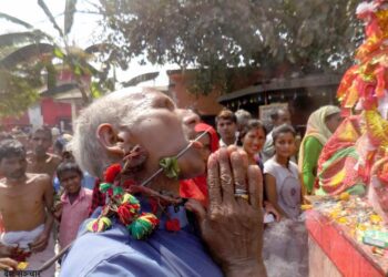 बाँकेको बागेश्वरी मन्दिरमा दर्जनौँले छेडे जिब्रो