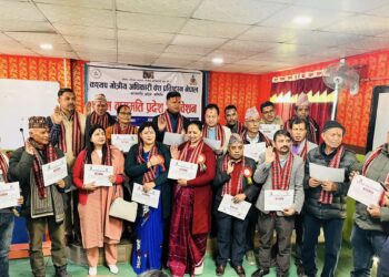 कश्यप गोत्रीय अधिकारी प्रतिष्ठान बागमतीको प्रथम अधिवेशन सम्पन्न