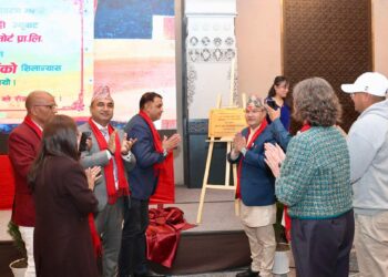 डेढ अर्बको लगानीमा रारा रिसोर्टको निर्माण कार्य सुरु, वनमन्त्रीले गरे शिलान्यास