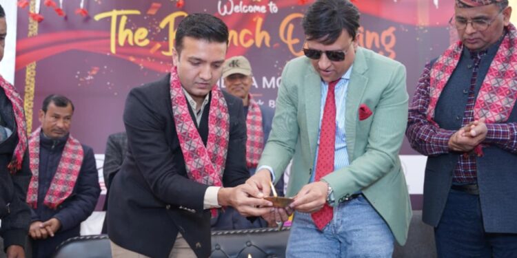 वीरगंजमा शशीला मोटर्सको विद्युतीय सवारी साधन विक्री केन्द्र उद्घाटन