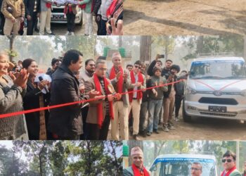 हेटौंडा काठमाडौं रुटमा थपिए ३० विद्युतीय माइक्रो, शशीला मोटर्सले गर्यो हस्तान्तरण