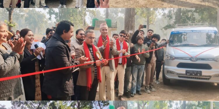 हेटौंडा काठमाडौं रुटमा थपिए ३० विद्युतीय माइक्रो, शशीला मोटर्सले गर्यो हस्तान्तरण