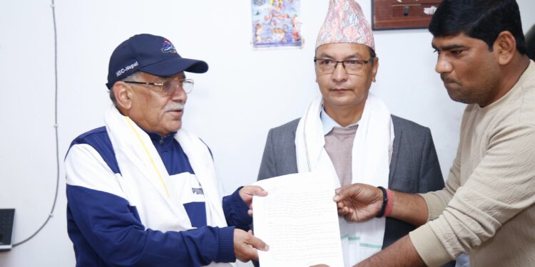 भिट्ठामोड सुख्खा बन्दरगाह निर्माणमा सहयोग गर्ने अध्यक्ष प्रचण्डको प्रतिबद्धता