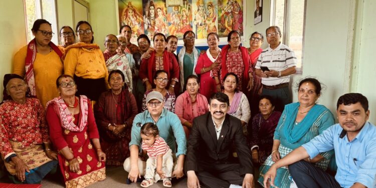 लायन्स क्लब अफ ललितपुर युनिफाईड नेसनद्वारा ज्येष्ठ नागरिक सेवा केन्द्रमा सहयोग