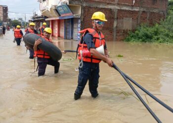 पर्सामा डुवान,प्रहरीले गर्याे उद्धार र स्थानतरण