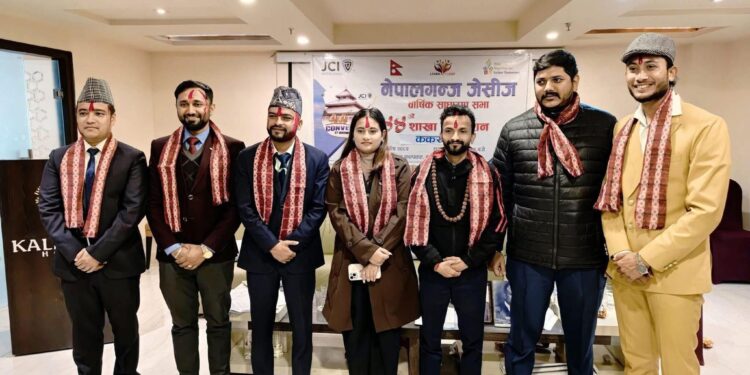 नेपालगन्ज जेसीजको अध्यक्षमा मोहित बाबु शर्मा